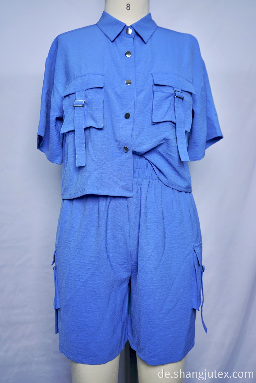 shorts have metal adjustable of body suit 
